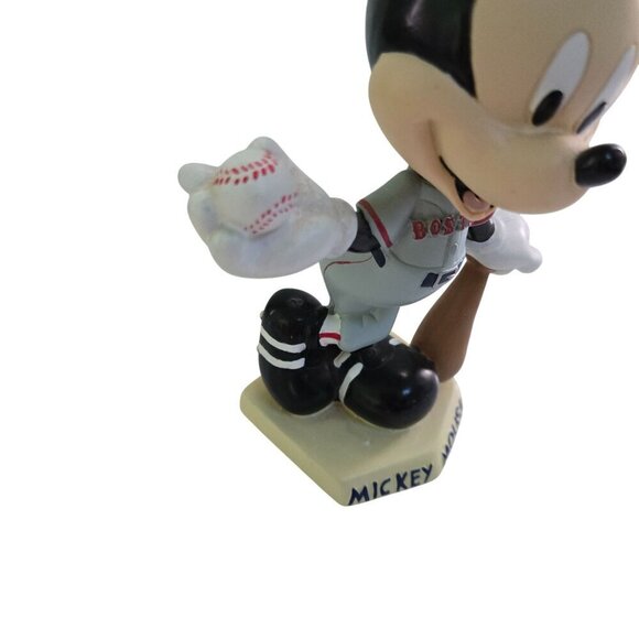 Vintage Disney Mickey Mouse Boston Red Sox Rare Bobble Head Bobble Dobbles - Picture 4 of 7